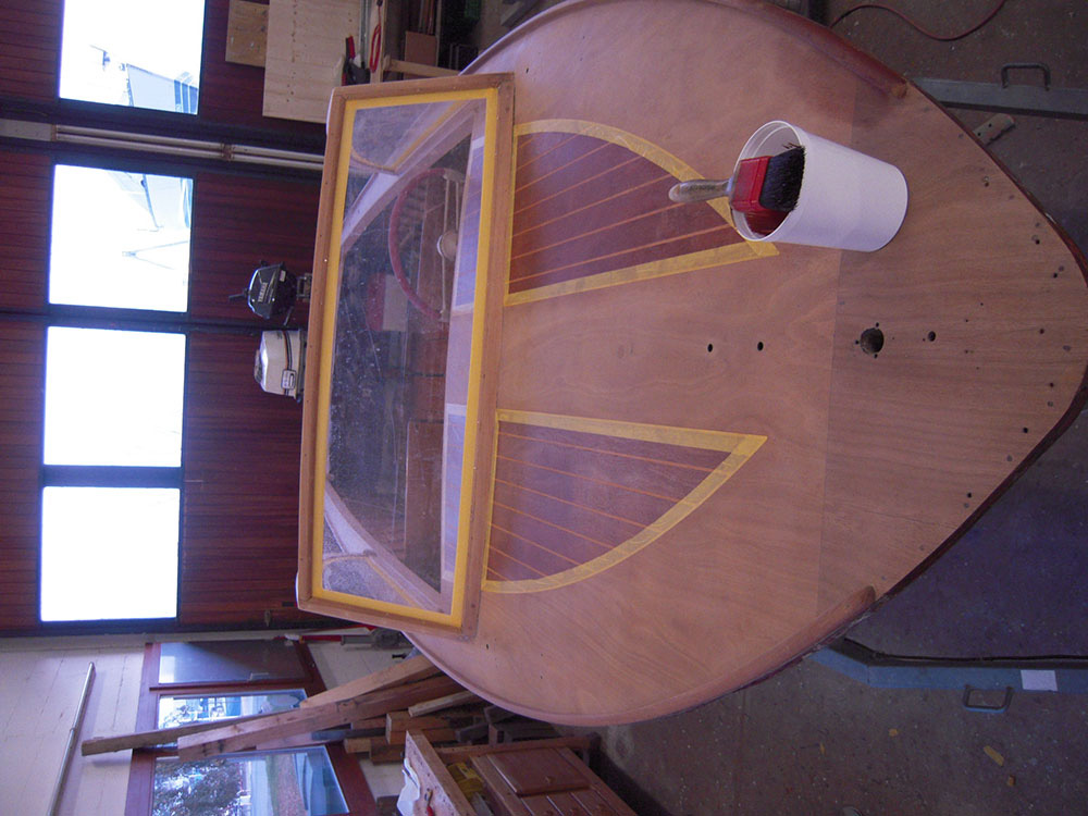 Préparation bateau bois 01