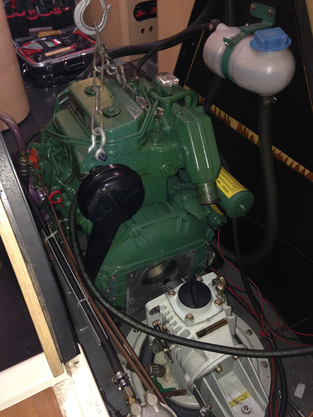 Entretien moteur in-bord 01