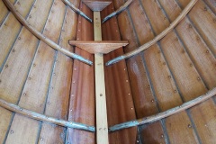 Intérieur coque bateau