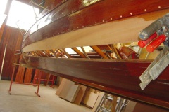 Entretien de barque en bois 01